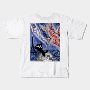 Marc Chagall and Cats Kids T-Shirt